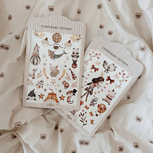 Набор временных татуировок Mrs. Ertha "Dreams Star", 25 шт, в мире снов